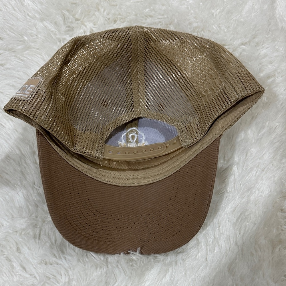 NFL Brown Cap with Gold Ribbon Logo - Picture 2 of 4